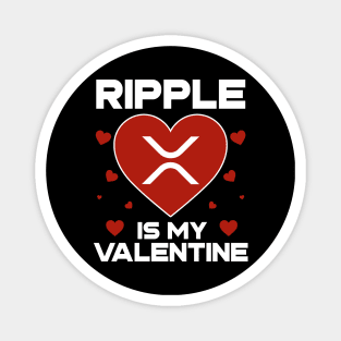 Ripple Is My Valentine XRP Coin To The Moon Crypto Token Cryptocurrency Blockchain Wallet Birthday Gift For Men Women Kids Magnet